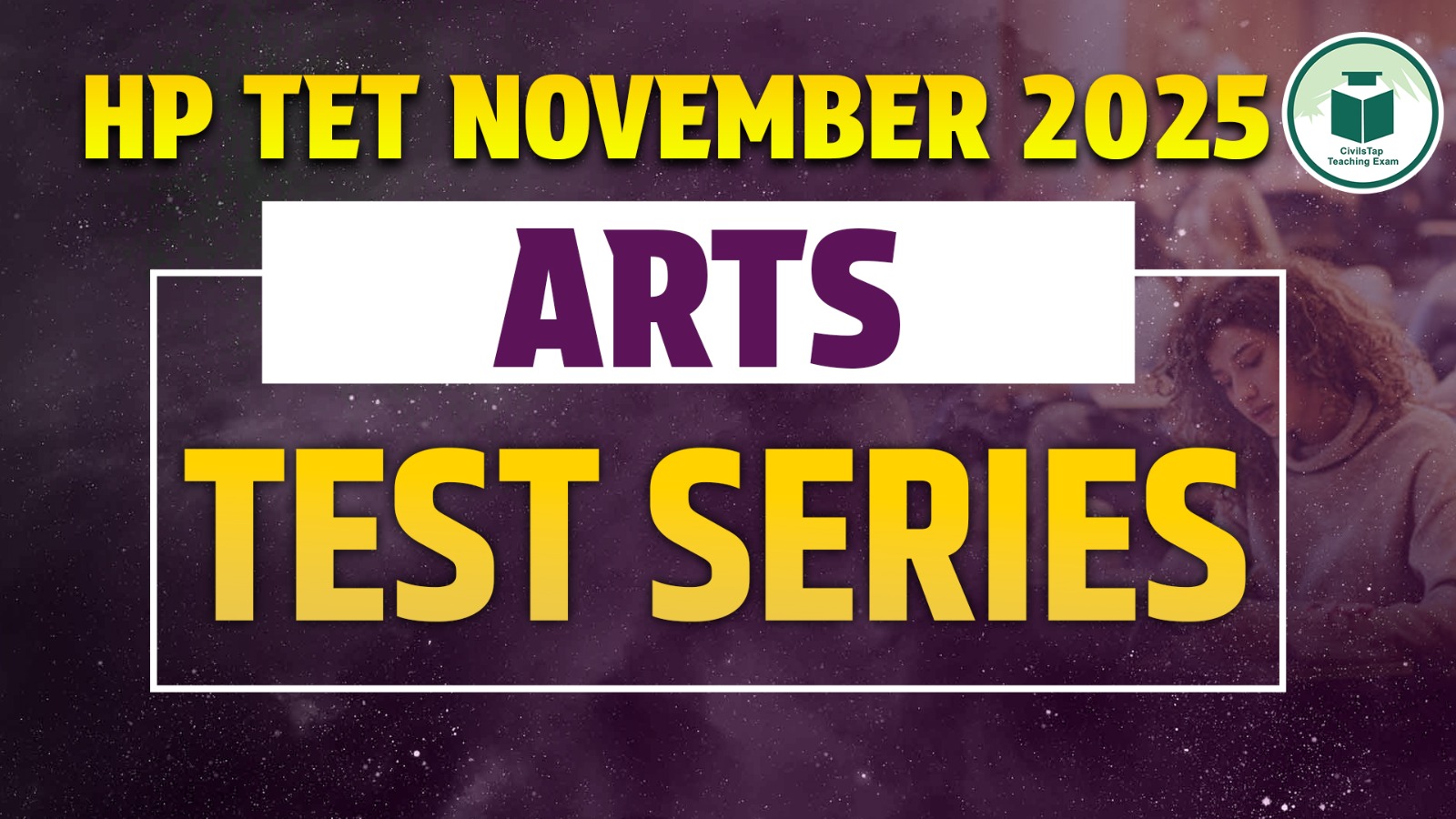 HP TET Arts Test Series cover