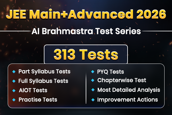 JEE Main + Adv 2026 AI Brahmastra Test Series cover