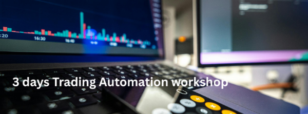 3 days Trading Automation workshop cover