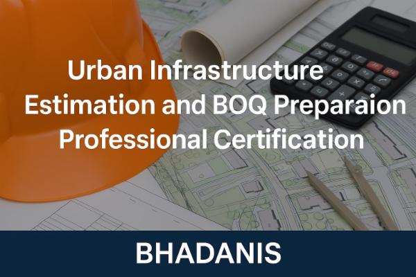 Urban Infrastructure Estimation and BOQ Preparation – Professional Certification cover