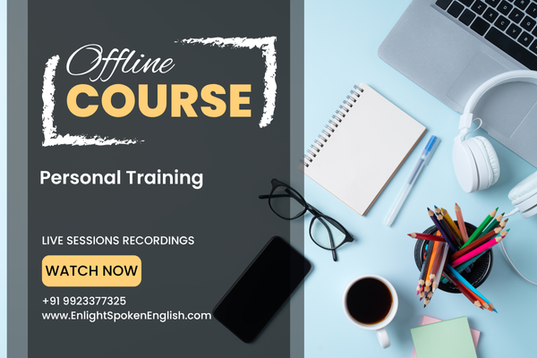 Enlight Spoken English Personal Training (Online + Offline) 21st October 2025_8 AM cover