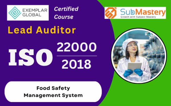 ISO 22000:2018 Lead Auditor Training Course cover
