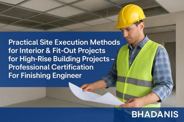 Practical Site Execution Methods for Interior & Fit-Out Projects for High-Rise Building Projects – Professional Certification cover