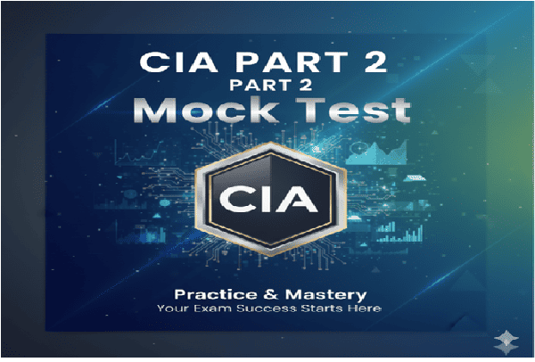 CIA Part 2 Mock Test-100 Questions cover