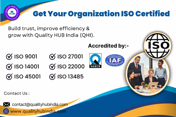 ISO Certification Service for Organisations cover