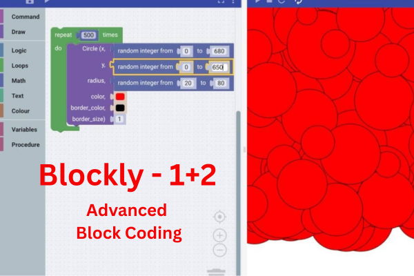 Blockly 1,2 (Advanced Block Coding) cover