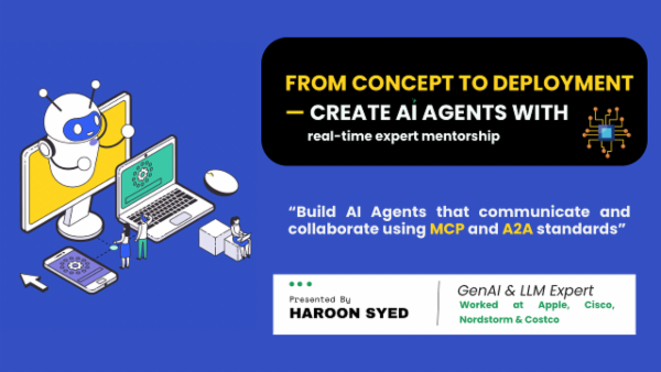 Build Your First AI Agent with Hands-on Generative AI Engineering — Live Cohort cover