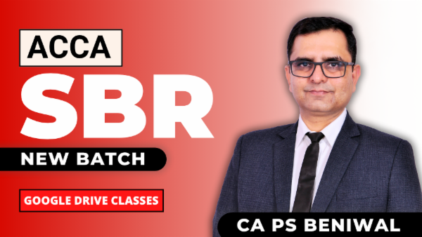 ACCA Strategic Business Reporting Batch - Google Drive Classes by CA PS Beniwal cover
