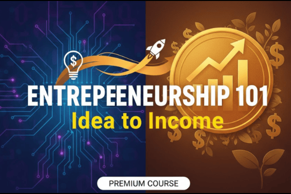 Entrepreneurship 101 – Idea to Income cover