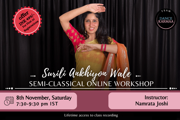 Surili Ankhiyon Wale - Semi-classical Online Workshop cover