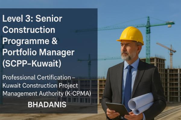 Level 3: Senior Construction Programme & Portfolio Manager (SCPP–Kuwait) Professional Certification – Kuwait Construction Project Management Authority (K-CPMA) cover