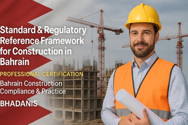Standard & Regulatory Reference Framework for Construction in Bahrain Professional Certification – Bahrain Construction Compliance & Practice cover
