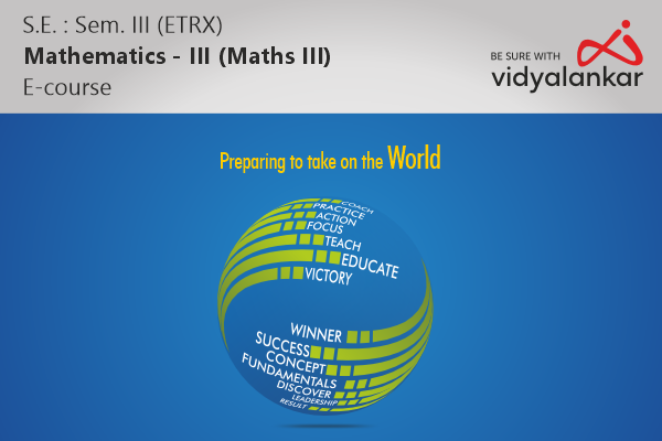 Maths III [ETRX] Dec. '25 E Course cover