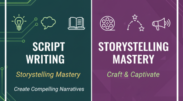 Script Writing & Storytelling Mastery cover