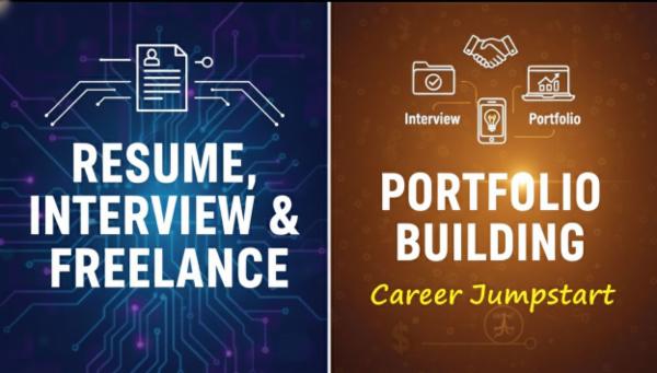 Resume, Interview & Freelance Portfolio Building cover