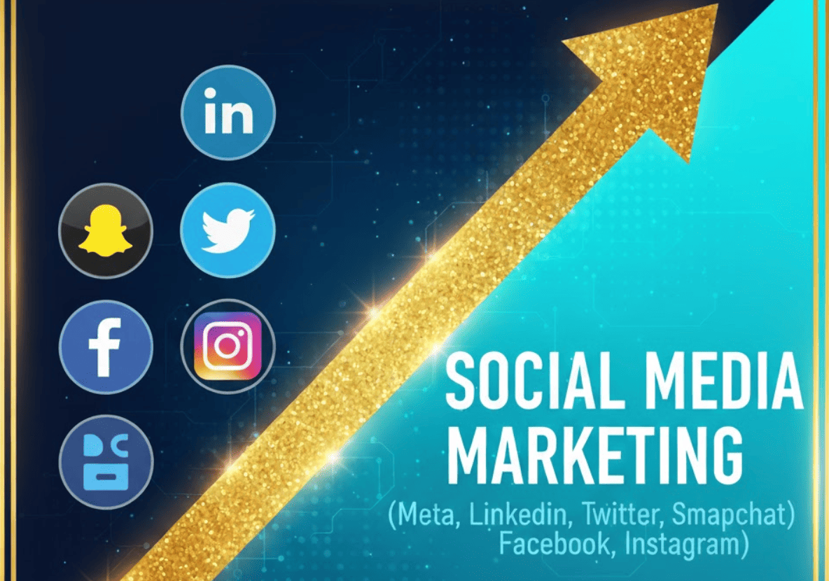 Social Media Marketing (Meta, LinkedIn, Twitter, Snapchat) cover
