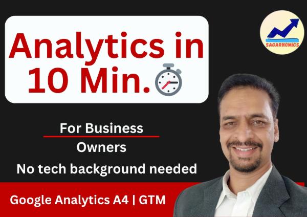 Analytics in 10 Min. - Free For Founders cover