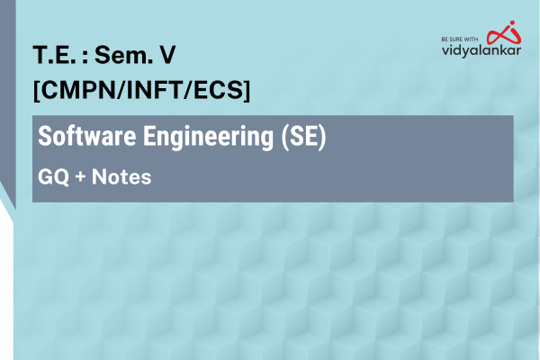 Software Engineering (SE) GQ + Notes Dec. '25 cover