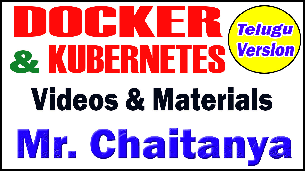 DOCKER & KUBERNETES (TELUGU VERSION) cover