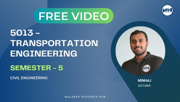 5013-Transportation Engineering(Free) cover