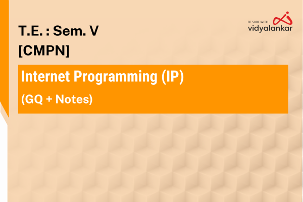 Internet Programming (IP) GQ + Notes Dec. '25 cover