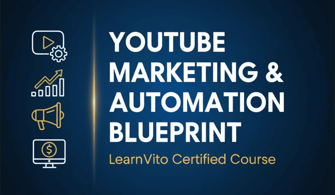 YouTube Marketing & Automation Blueprint cover