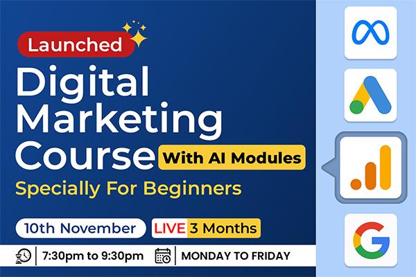 10th Nov | Live Digital Marketing Course - Specially for Beginners cover