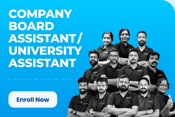 Company Board Assistant / University Assistant kerala PSC (Prelims +Mains ) Mentorship Batch cover