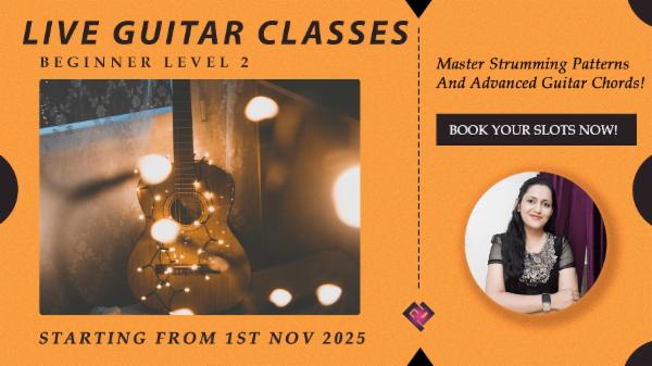 NOVEMBER 2025 - LIVE GUITAR CLASSES cover