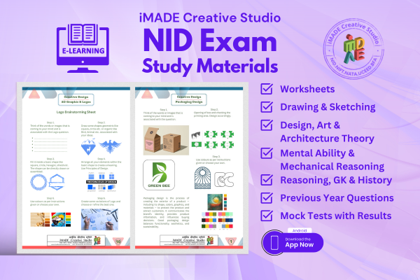 NID Study Materials – Complete Preparation Kit for Design Entrance Exam cover