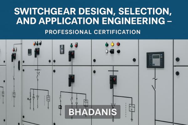 Switchgear Design, Selection, and Application Engineering – Professional Certification cover