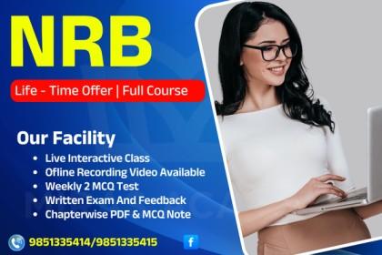 NRB - Full Course | Nepali Medium (Lifetime Offer) cover
