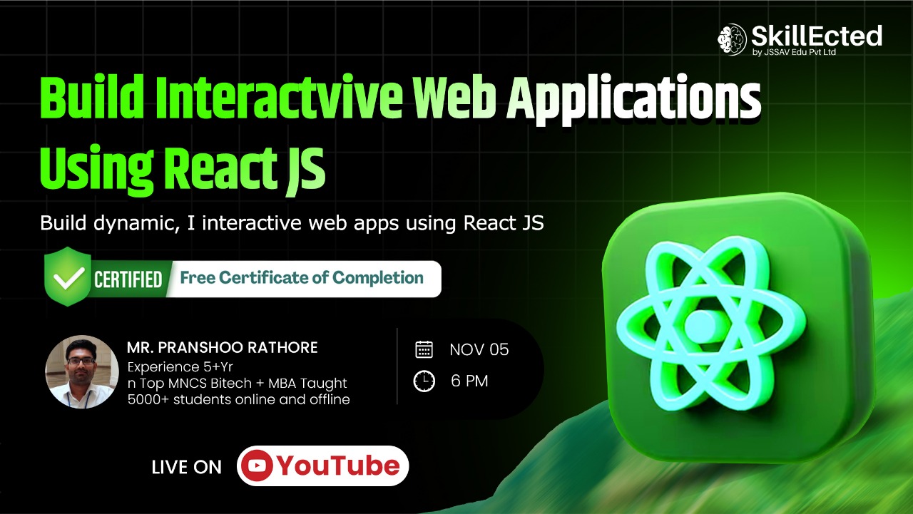 Build Interactive Web Applications Using React JS cover