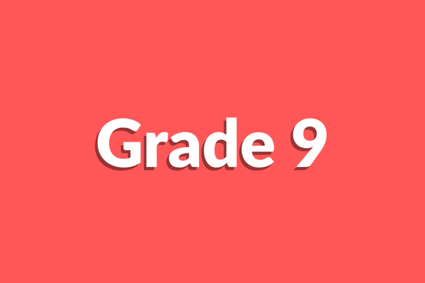 Grade 9 cover