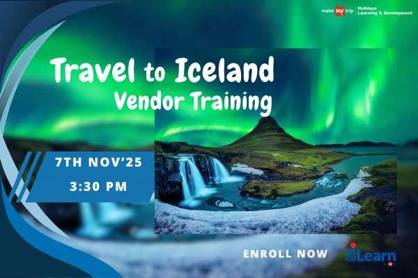 3:30pm_7thNov'25_Iceland Vendor Training cover