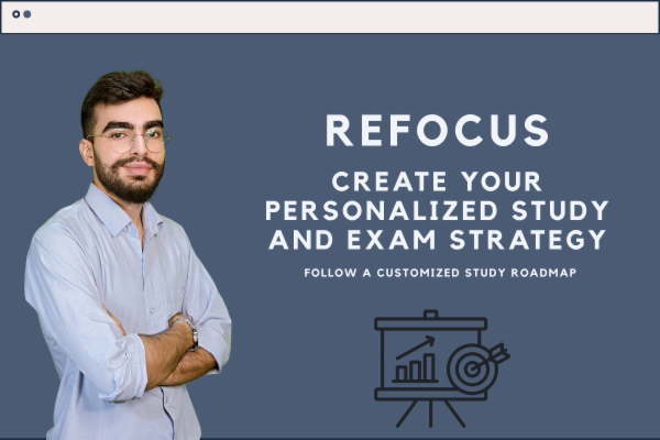 REFOCUS: Create Your Personalized Study & Exam Strategy cover