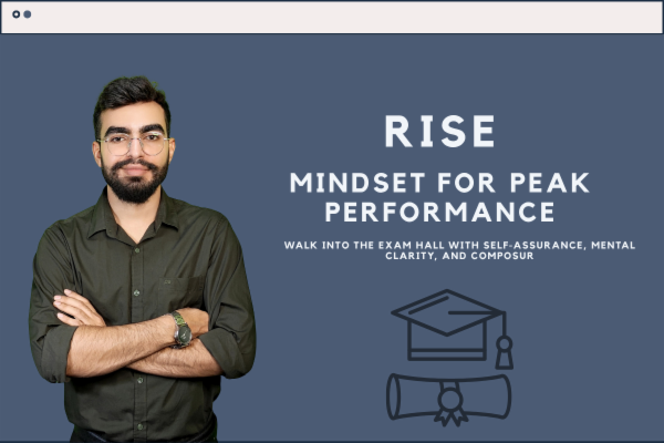 The "RISE" Performance Series: Mindset for Peak Exam Performance cover