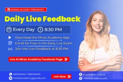 Daily GK Exam & Feedback cover