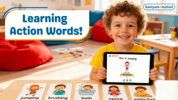 LEARNING ACTION WORDS cover