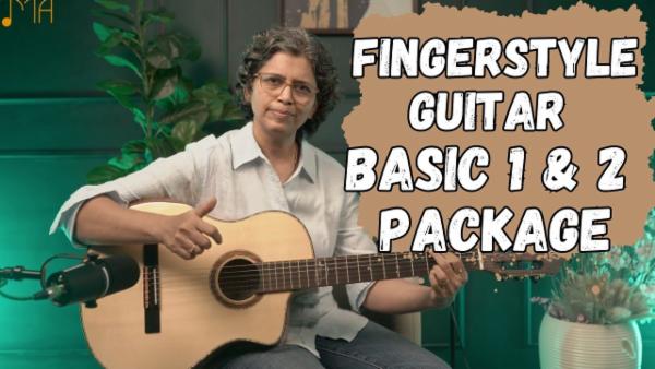 Fingerstyle Guitar Basic 1 and Basic 2 Package cover