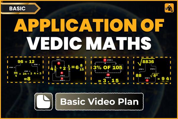 Application Of Vedic Maths- Basic Video Plan cover
