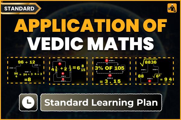 Application Of Vedic Maths : Standard Learning Plan cover