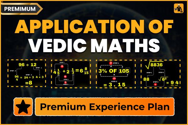 Application of Vedic Maths: Premium Experience Plan cover