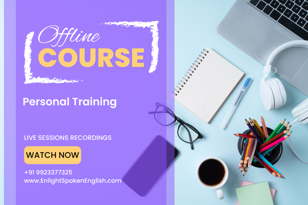 Enlight Spoken English Personal Training (Online + Offline) 12th November 2025_5 PM_Kundan Waghmare cover