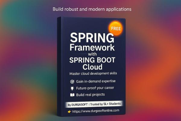 SPRING Framework with SPRING BOOT cover