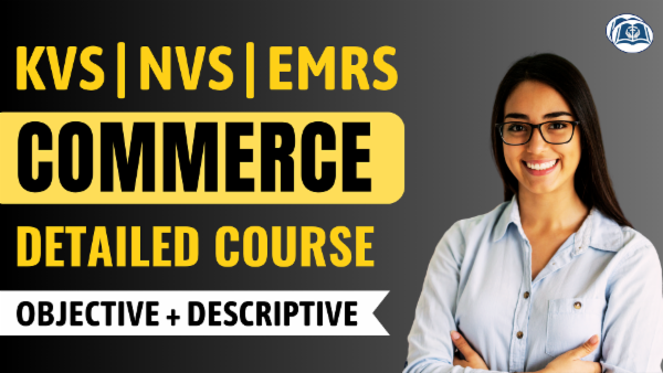 Full Course for KVS | NVS | EMRS PGT Commerce (Tier II) cover