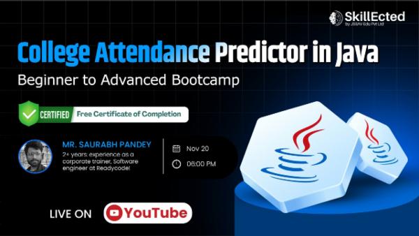 College Attendance Predictor in Java cover