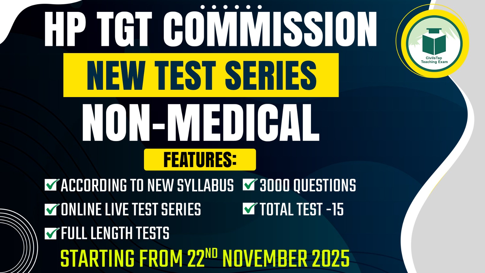 HP TGT TEST SERIES | NON-MEDICAL | AS PER NEW SYLLABUS cover