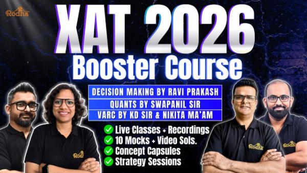 Aim XLRI | XAT Booster 2026 | LIVE Classes, Complete Revision, Practice and 10 High Quality Mocks With Video Solutions cover