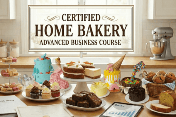 Certified Home Bakery Basic to Advanced Business Course cover